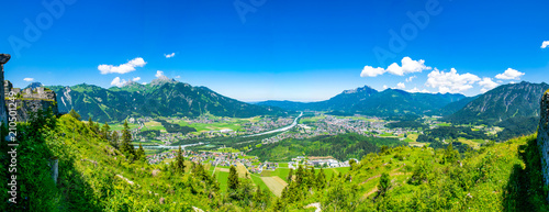 Die Stadt Reutte in Tirol