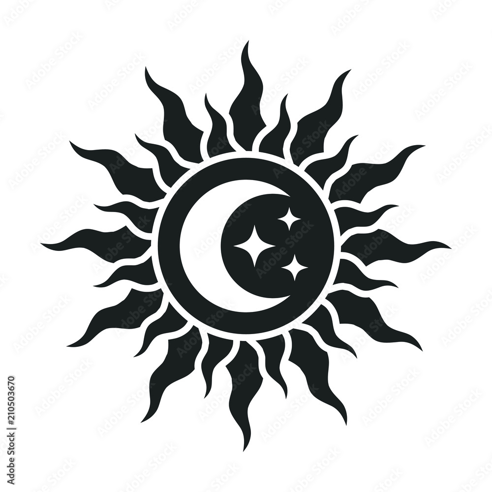 sun-and-moon-with-stars-logo-stock-vector-adobe-stock