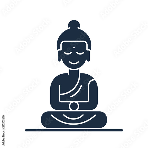 Sitting Buddha icon