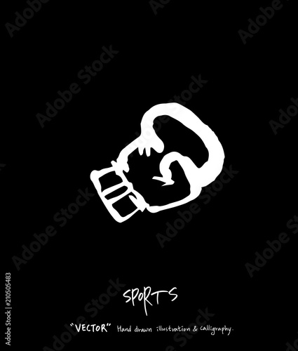 스포츠 포스터 / 손으로 그린 스포츠 그림