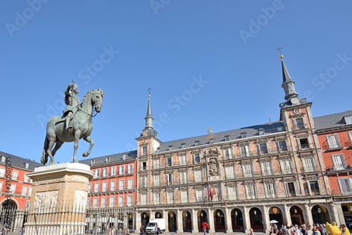  Plaza Mayor in Madrid, Spain #210507295