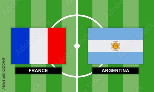 Football. France – Argentina