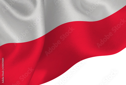 ポーランド 国旗 旗 背景