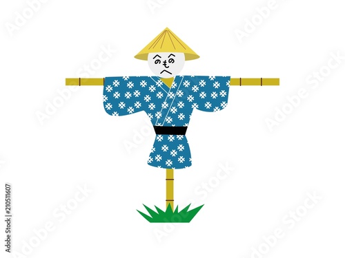 案山子（青）