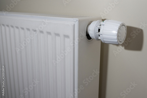 Wallpaper Mural Heating Radiator, White radiator in an apartment Torontodigital.ca