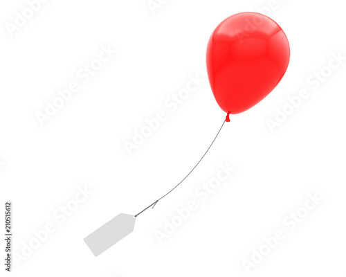 ballon hélium message