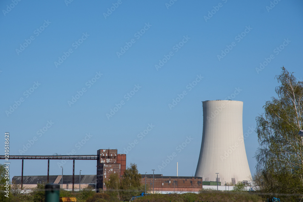 Power plant in Rostock in Germany