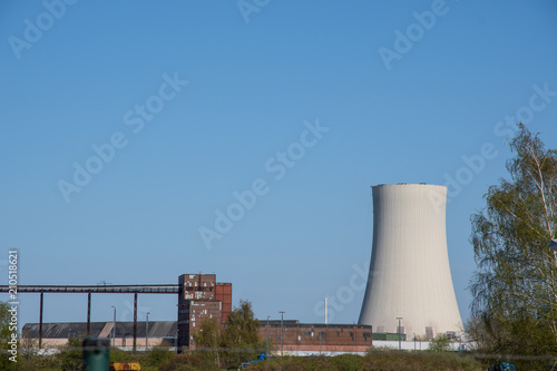 Power plant in Rostock in Germany