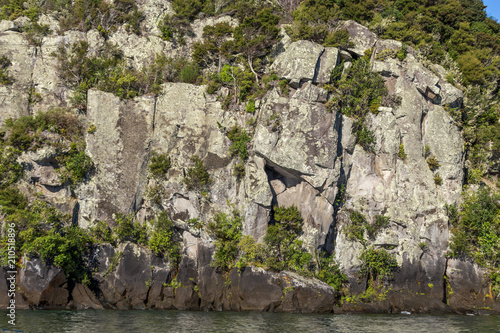 Rock on Lake Taupo, New Zealand