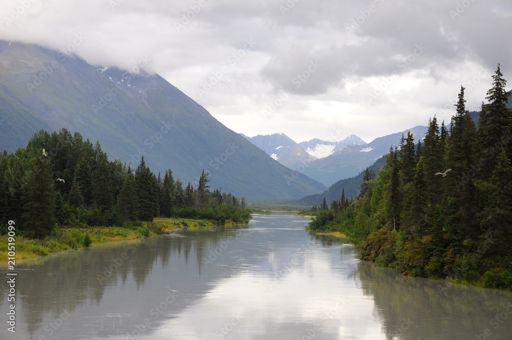 Beautiful landscape in Alaska