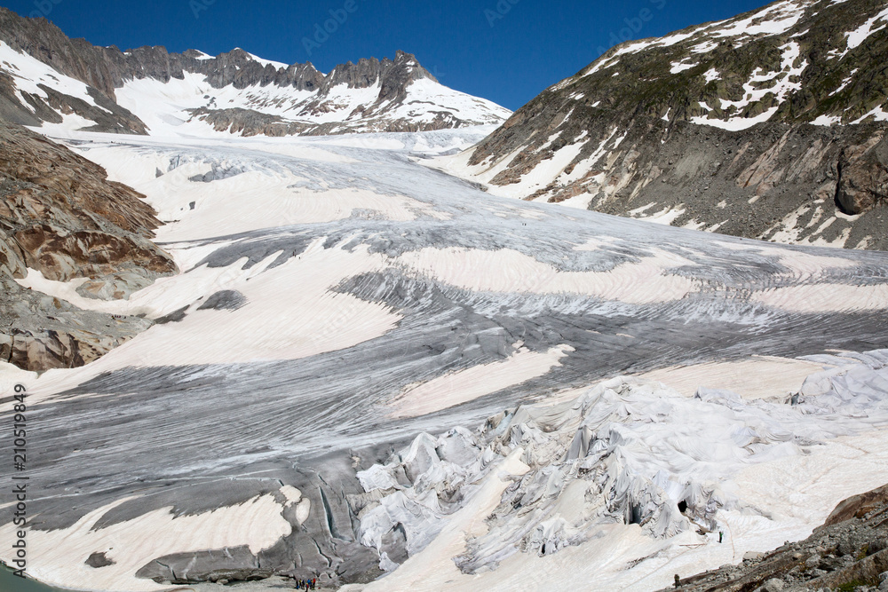 Obraz premium Rhone glacier