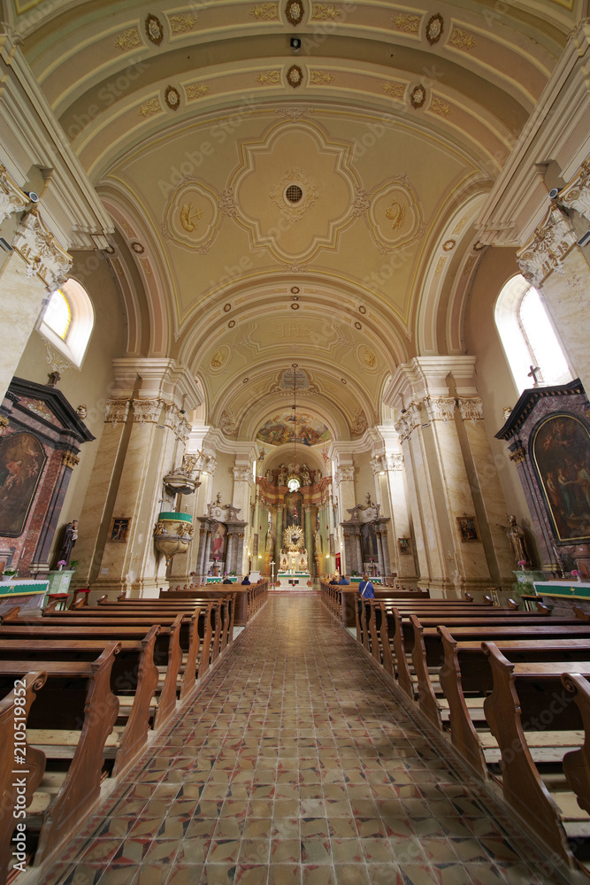 Fototapeta premium Maria Radna Franciscan Monastery in Arad, Romania