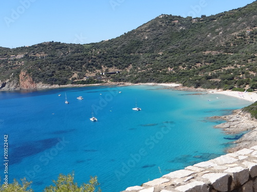 Vue du golfe de Cargése - Corse