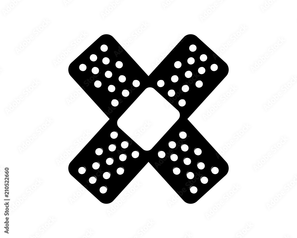 medical plaster medical medicare health care pharmacy clinic image vector icon medical plaster medical medicare health care pharmacy clinic image vector icon