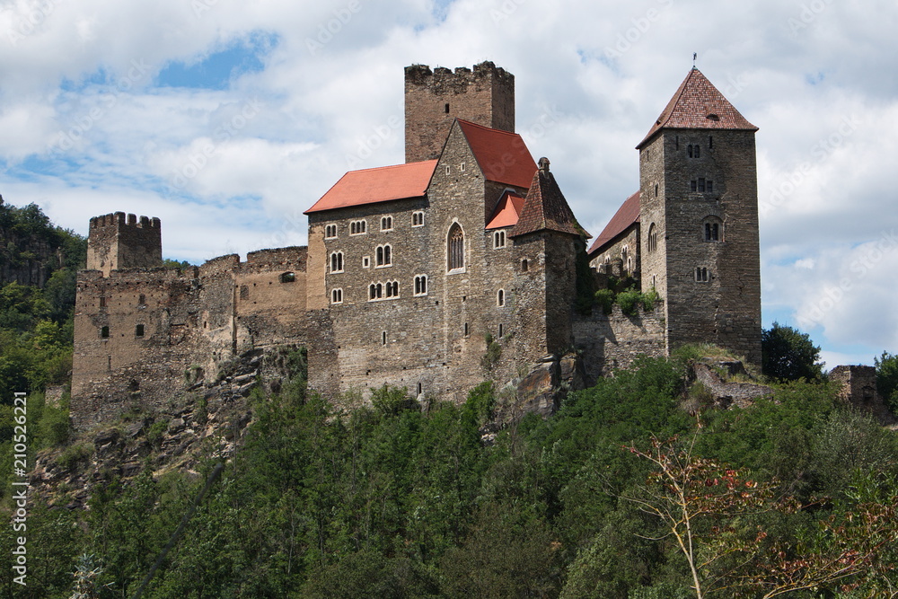 The castle of Hardegg in Lower Austria
