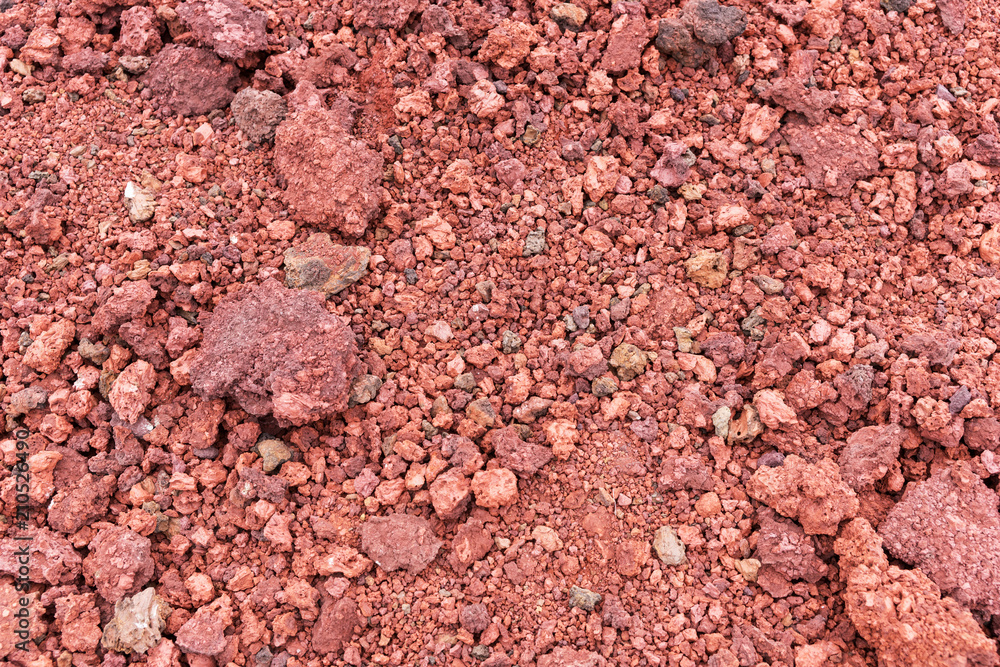 Red natural ground of lava, red natural background Red natural ground of lava, red natural background