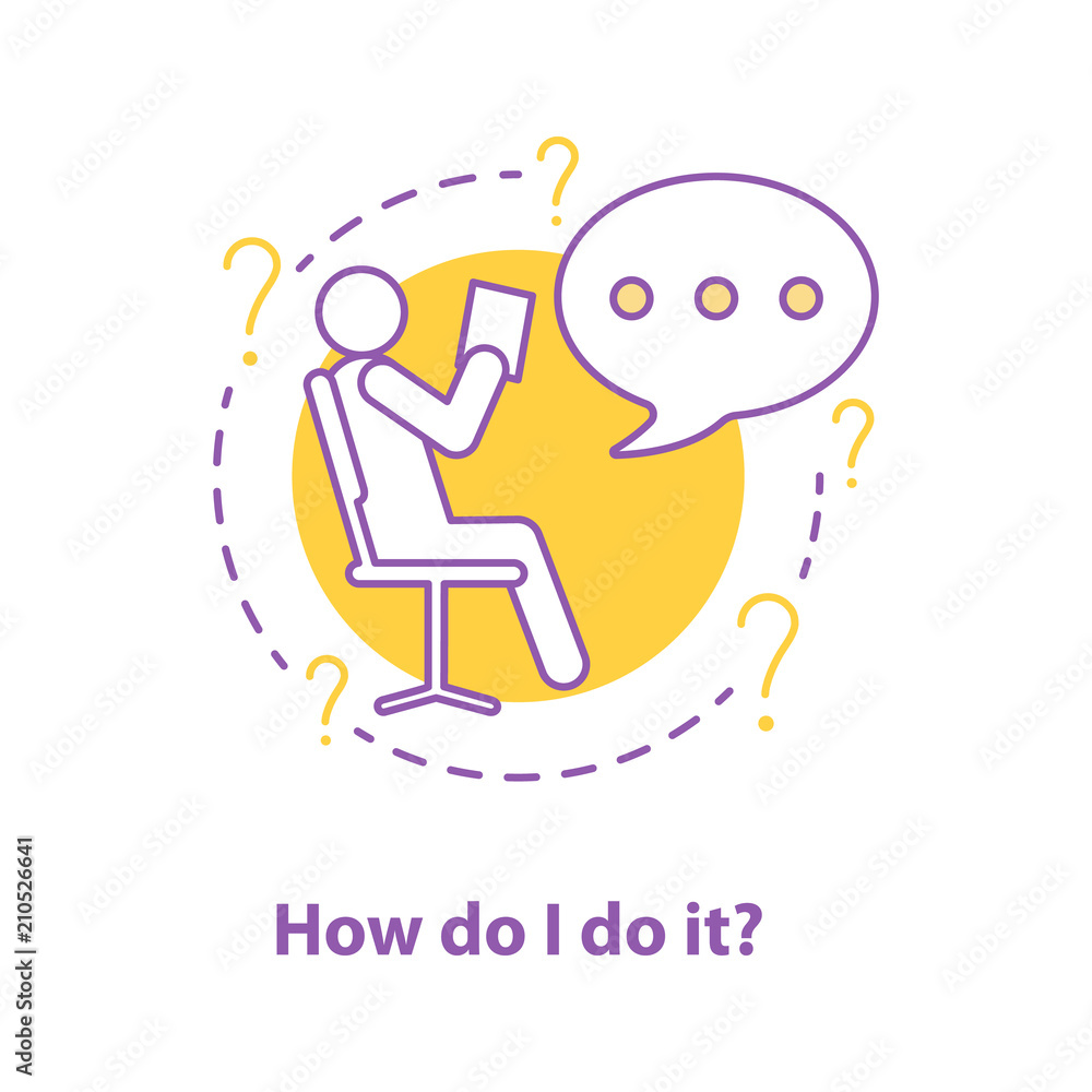 Solution searching concept icon Solution searching concept icon