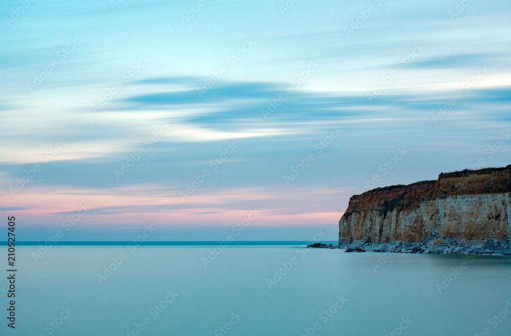 Long exposure sunset