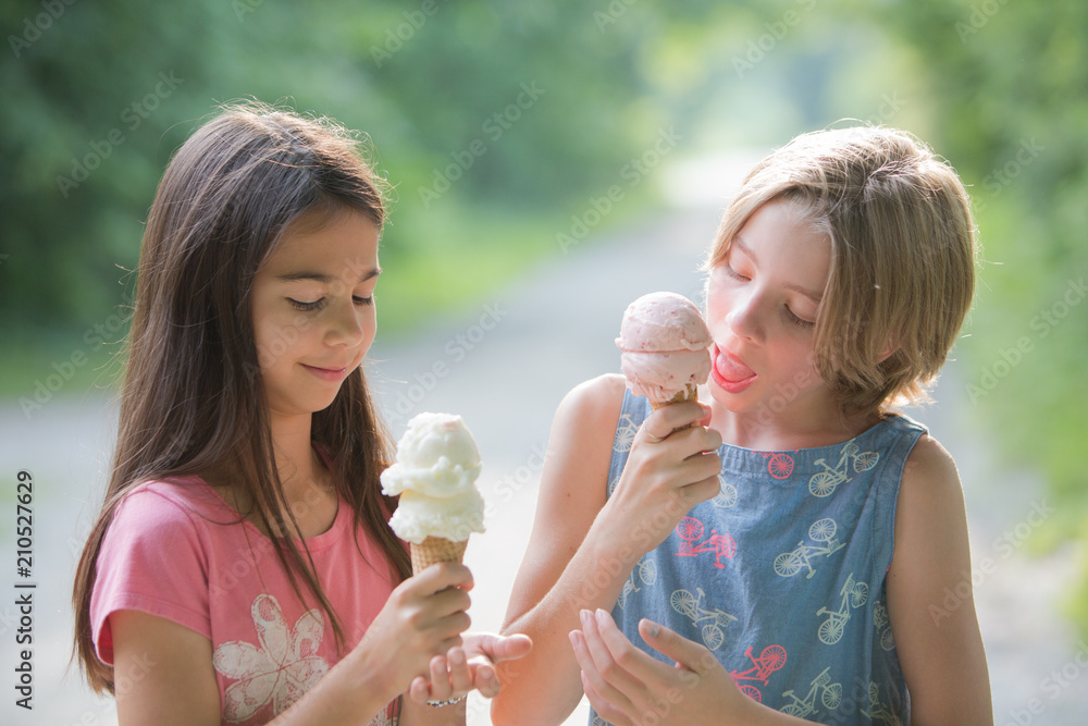 Fototapeta premium Summer Ice Cream Cones