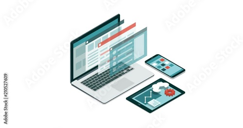.Web developing and coding