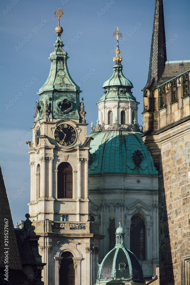 Fototapeta premium The streets of Prague. Prague, Czech Republic. 2014-01-05