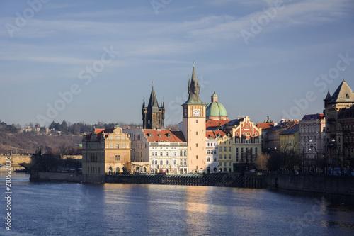 The streets of Prague. Prague, Czech Republic. 2014-01-05