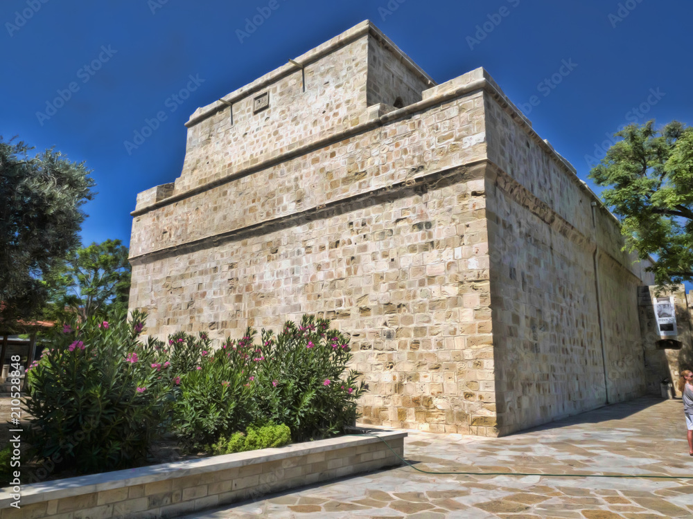 Byzantine castle, Limassol, Cyprus