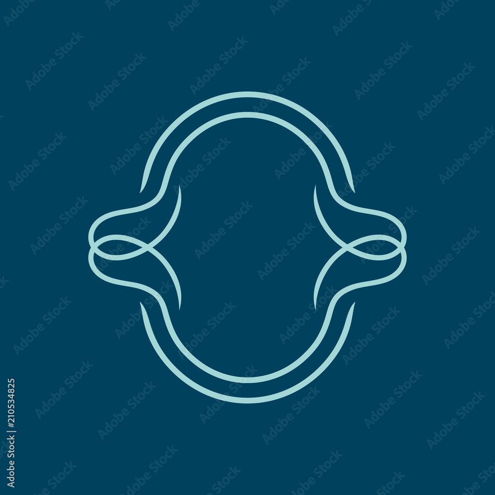 Sign of the letter O Sign of the letter O