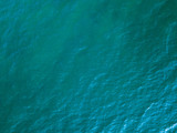 Sea surface aerial view. Drone photo.