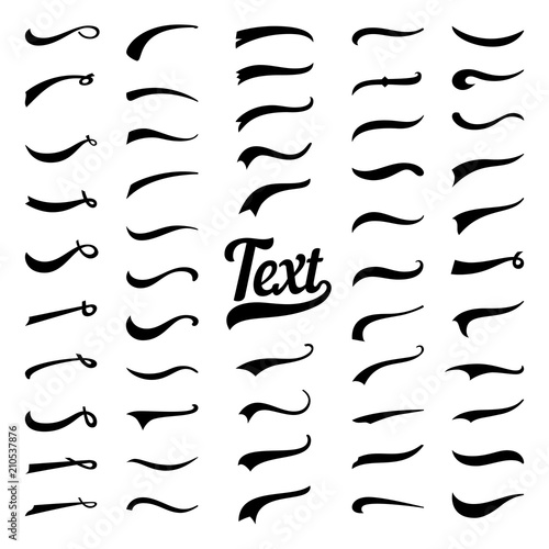 Canvas Print Typography tails shape for football or athletics baseball sport team sign