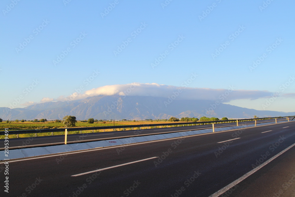 Fototapeta premium A small seaside town Turgutreis