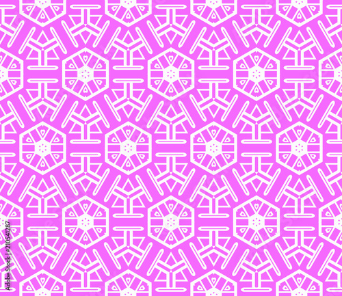 modern pattern of geometric ornament. Seamless vector illustration. for interior design, printing, wallpaper.