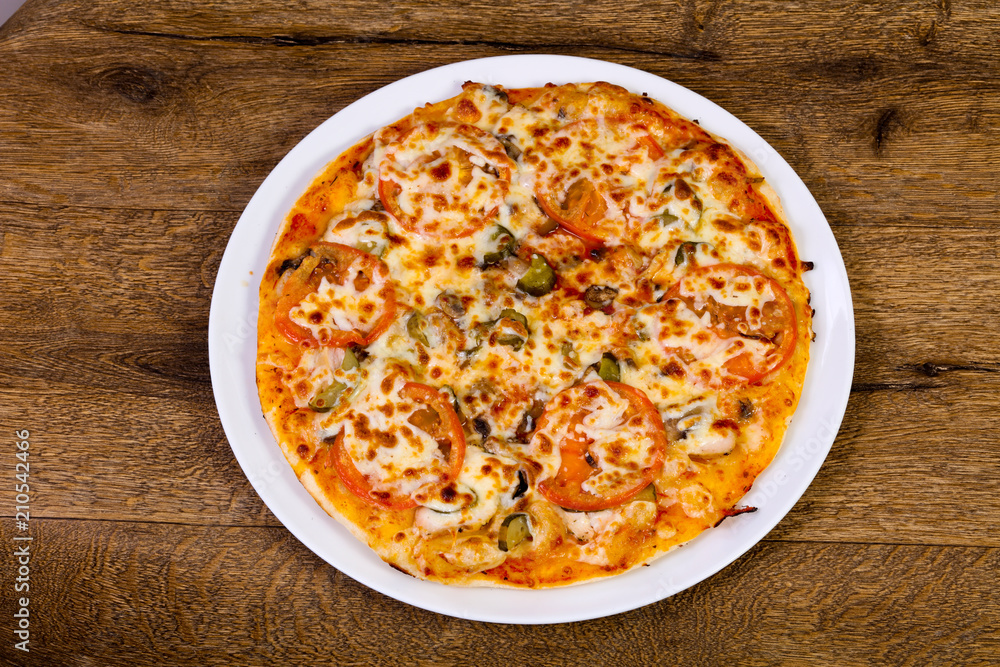 Pizza with meat Pizza with meat