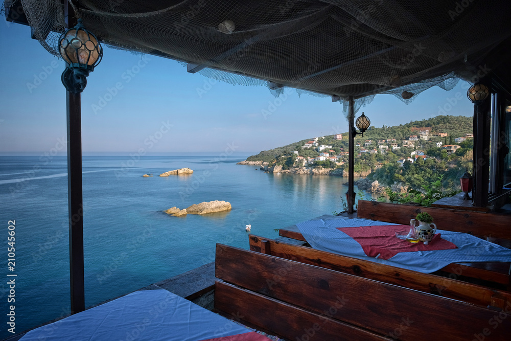 Sea View From Restaurant, Montenegro