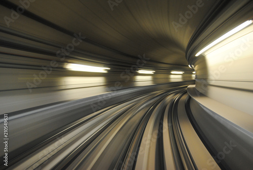 Wallpaper Mural Abstract high speed technology concept image Torontodigital.ca