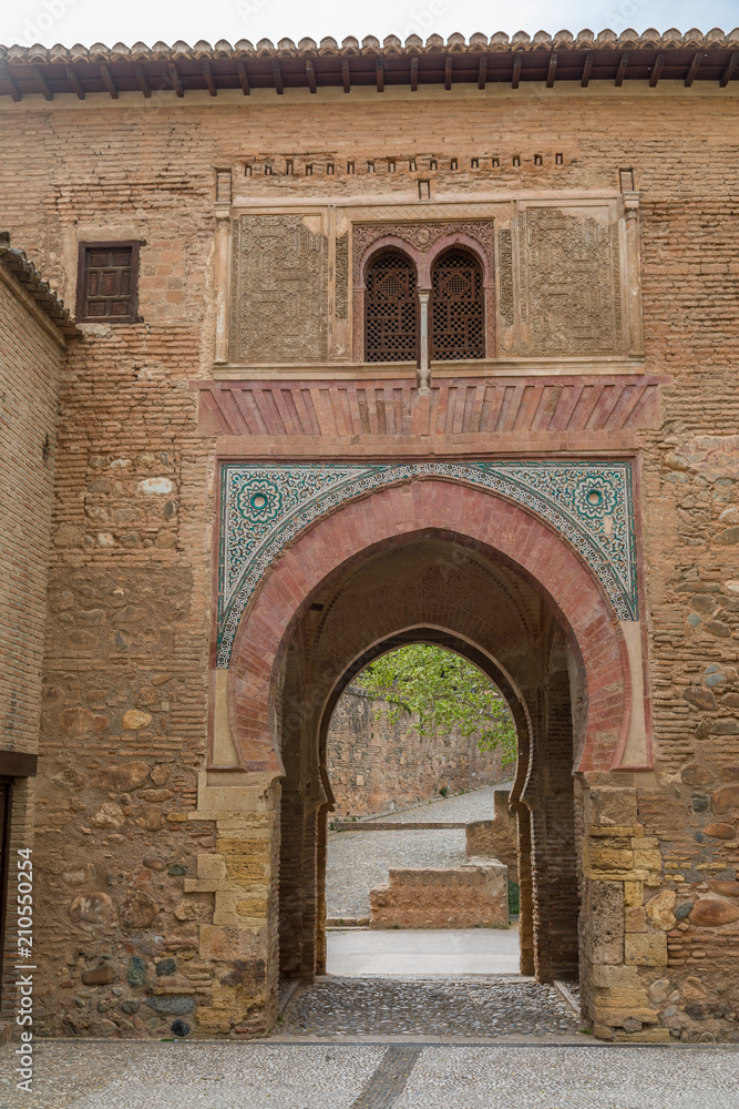 Fotografie Puerta del Vino, Alhambra de Grenade