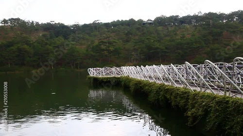bridge over the lake