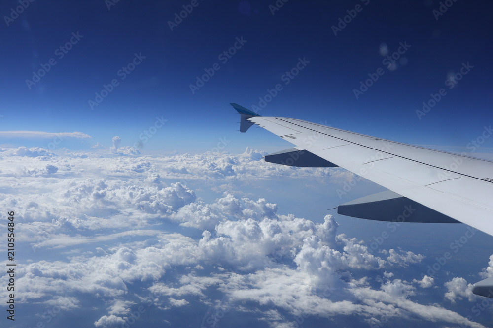 Ausblick vom Flugzeug Ausblick vom Flugzeug