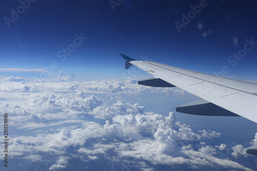 Ausblick vom Flugzeug