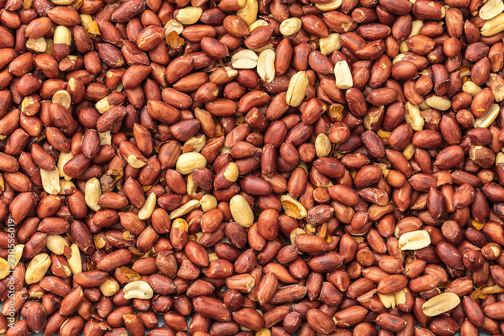 texture of roasted peanuts close-up texture of roasted peanuts close-up