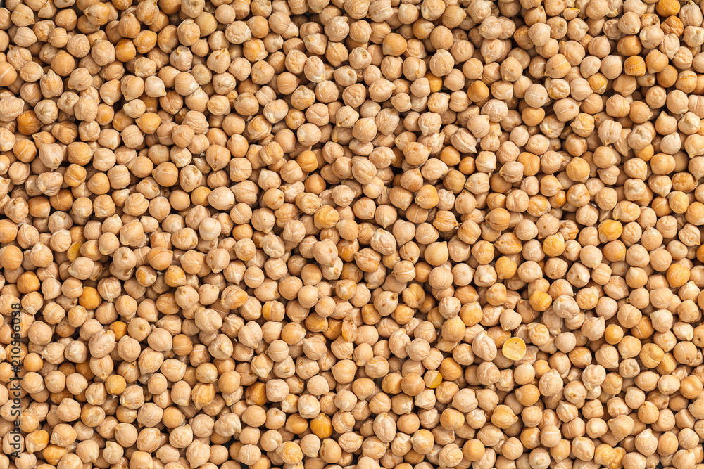 texture of raw chickpeas close-up texture of raw chickpeas close-up