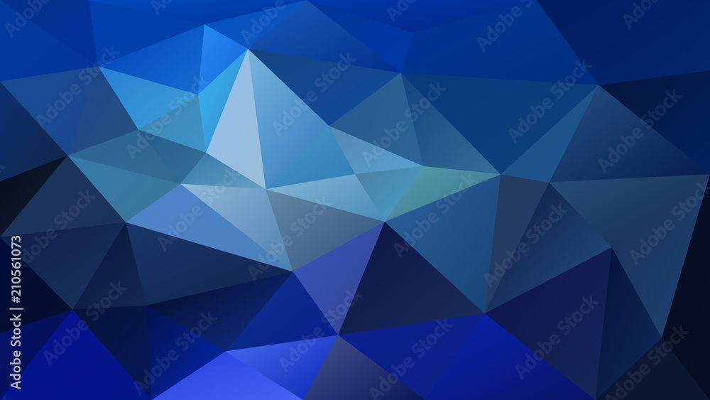 vector abstract irregular polygonal background - triangle low poly pattern - royal blue color vector abstract irregular polygonal background - triangle low poly pattern - royal blue color