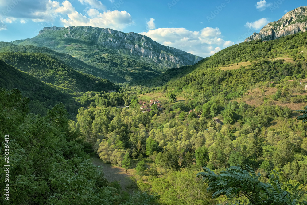 Small Village In Vlaska Mountain, Montenegro
