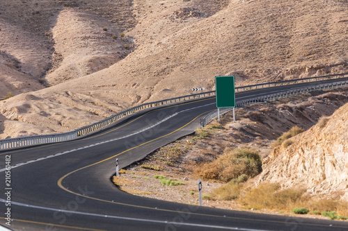 highways passing through the desert