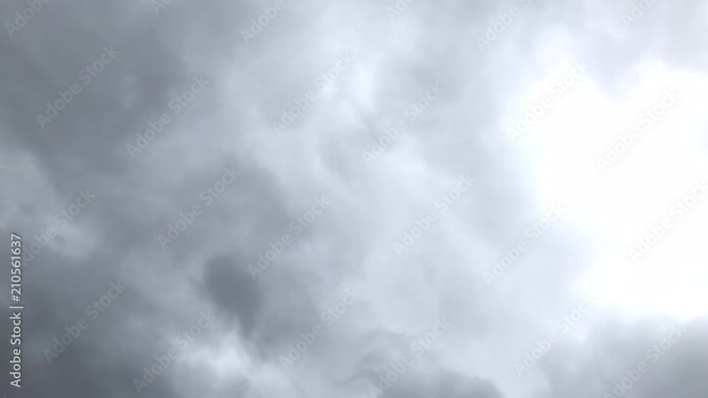Time lapse clouds. Dark clouds running fast speed forward. Time lapse clouds. Dark clouds running fast speed forward.