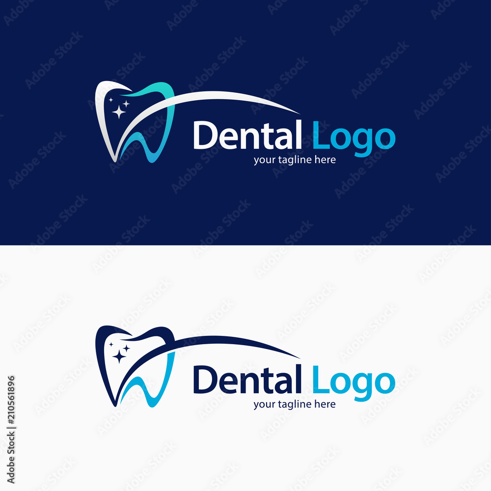 Fototapeta premium Dental Logo Design Template
