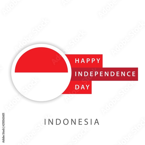 Happy Indonesia Independence Day Vector Template Design Illustrator Free Download Happy Indonesia Independence Day Vector Template Design Illustrator - GFXLoad
