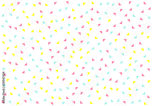 Colored geometric pattern background © lauritta
