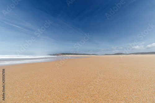 Algarve lonely beach.