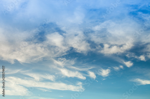 Fototapeta Naklejka Na Ścianę i Meble -  Colorful cloudy with clear sky background 
